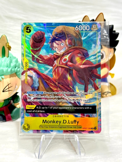 ✅ SEALED - One Piece CCG TCG Monkey.D.Luffy OP07-109 SR (Alt Art) Promo NM/M - Image 1