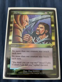 Rare Dueling Grounds Foil Magic mtg Invasion - Image 3