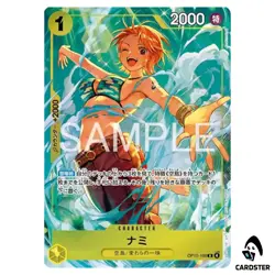 Nami R OP15-108 [PAR] Premium Card Best Selection Vol. 6 ONE PIECE Japanese - Image 1