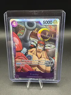 Franky SR OP09-072 Japanese - One Piece TCG - Emperors in the New World - NM/M - Image 3