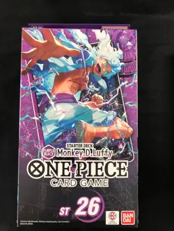 One Piece Card Game Deck Starter Deck ST-26 Monkey.D.Luffy (ENG) - Sigillato - Image 1