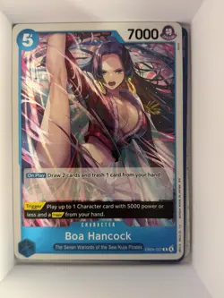 EB04-027 Boa Hancock English R One Piece TCG Card Game - Image 1