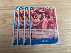 EB03-021 Playset 4 x Alvida English C One Piece TCG Card Game - Image 1