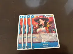 OP12-042 Playset 4 x Alvida C English NM One Piece TCG Card Game - Image 1