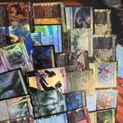 MTG FF Lot Of 162 Foil/nonfoil Japanese Cards all from Collectors boosters pks - Image 2