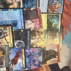 MTG FF Lot Of 162 Foil/nonfoil Japanese Cards all from Collectors boosters pks - Image 5