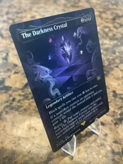 The Darkness Crystal (Borderless) Final Fantasy MTG Foil M/Nm Condition - Image 2