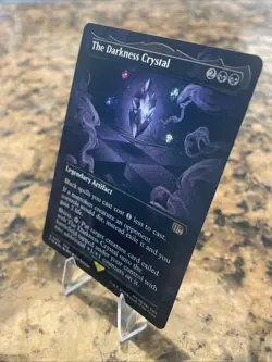 The Darkness Crystal (Borderless) Final Fantasy MTG Foil M/Nm Condition - Image 3