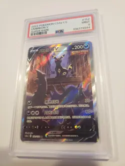 Pokemon TCG Sword & Shield Umbreon V Alt Art CS4a CS 152/132 PSA 9 MINT!! - Image 1