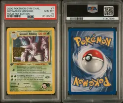 PSA 10 Giovanni's Nidoking 7/132 Pokemon Gym Challenge 1st Edition Gem Mint New - Image 3