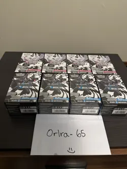 Pokemon TCG Black Bolt and White Flare Booster Bundle Lot of 8 Sealed Fast Ship - Image 1