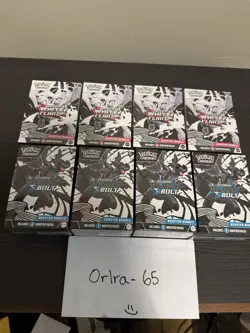 Pokemon TCG Black Bolt and White Flare Booster Bundle Lot of 8 Sealed Fast Ship - Image 2
