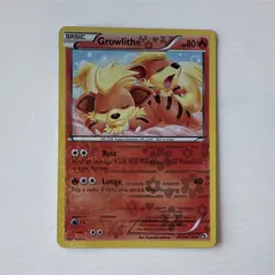 Pokemon Growlithe RC4/RC25 Legendary Treasures Radiant Collection Holo Uncommon… - Image 1