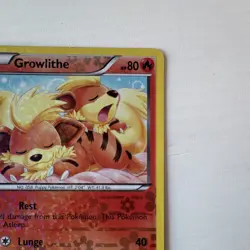 Pokemon Growlithe RC4/RC25 Legendary Treasures Radiant Collection Holo Uncommon… - Image 4