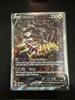 Pokemon TCG Giratina v 186/196 Lost Origin Alt Art NM - Image 2