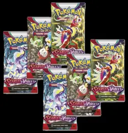 2x Pokemon TCG Scarlet and Violet Blister Packs 6 Booster Packs BRAND NEW Sealed - Image 2