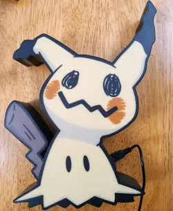 Mimikyu Pokemon Home Accents Wall Light Box- Pokemon Center Exclusive! - Image 2