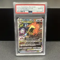 2022 POKEMON JPN SWORD & SHIELD VSTAR UNIVERSE FULL ART/CHARIZARD VSTAR PSA 10 - Image 1