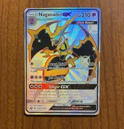 Naganadel GX SV63/SV94 Hidden Fates Shiny Vault Pokemon NM - Image 1