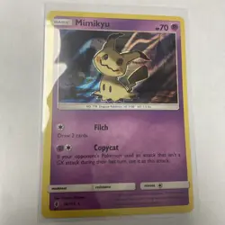 Pokemon SM - Guardians Rising #58/145 Holo Rare Mimikyu - Image 3