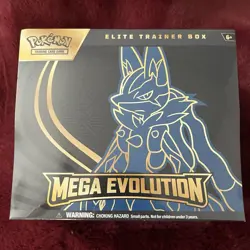 Lucario Pokemon Mega Evolution Elite Trainer Box - SEALED NEW - Image 1
