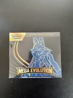 Pokemon TCG Mega Evolution Lucario Elite Trainer Box ETB New/ Factory Sealed🔥 - Image 1