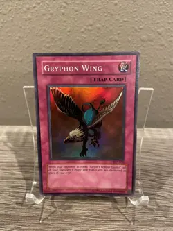 Yu-Gi-Oh! TCG Gryphon Wing Starter Deck Pegasus SDP-050 1st Edition Super Rare!! - Image 1