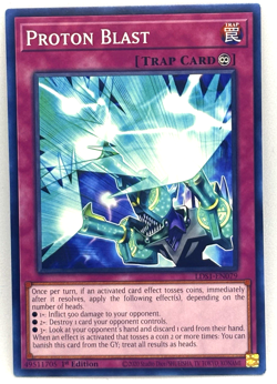 Proton Blast LDS1-EN079 1st Edition Yu-Gi-Oh! - Image 1