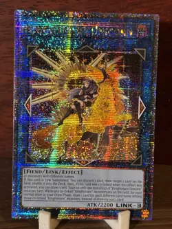 Yu-Gi-Oh! Knightmare Unicorn – Quarter Century Secret Rare NM - Image 1