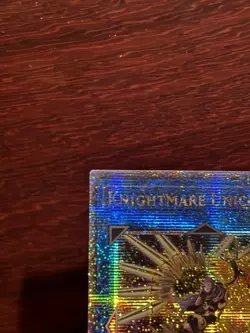 Yu-Gi-Oh! Knightmare Unicorn – Quarter Century Secret Rare NM - Image 3