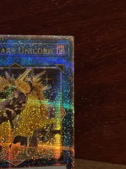 Yu-Gi-Oh! Knightmare Unicorn – Quarter Century Secret Rare NM - Image 4