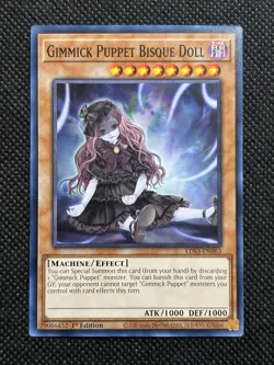 YuGiOh! - Gimmick Puppet Bisque Doll LDS3-EN063 Common 1st Edition Near Mint - Image 1