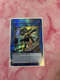 Yugioh: S:P Little Knight - Quarter Century Secret Rare - AGOV-EN046 - NM - Image 1