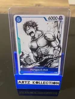 One Piece TCG Portgas.D.Ace ST22-010 Parallel Starter Deck ST22 NM English - Image 1