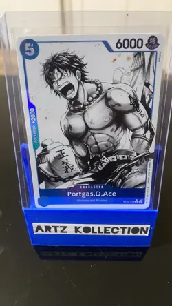 One Piece TCG Portgas.D.Ace ST22-010 Parallel Starter Deck ST22 NM English - Image 3