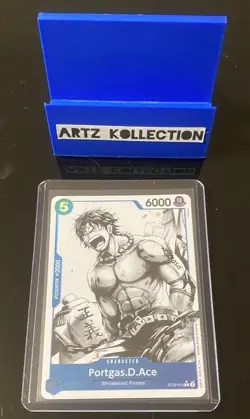 One Piece TCG Portgas.D.Ace ST22-010 Parallel Starter Deck ST22 NM English - Image 4