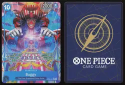 Buggy (051) (Alternate Art) OP09-051 Foil Emperors in the New World One Piece NM - Image 3