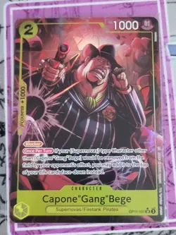 One Piece TCG Capone "Gang" Bege OP11-101 Alt Art - Image 1