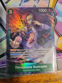 One Piece TCG Donquixote Rosinante OP05-030 PRB02 Alt Art - Image 1