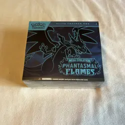 Pokemon Mega Evolution Phantasmal Flames Elite Trainer Box Factory Sealed - Image 1