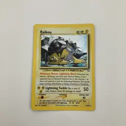 Raikou 13/64 Holo Rare Neo Revelation Unlimited WOTC Pokemon TCG - Image 1