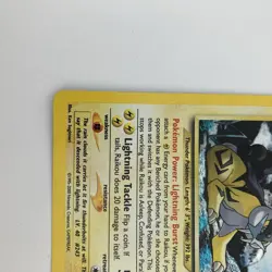 Raikou 13/64 Holo Rare Neo Revelation Unlimited WOTC Pokemon TCG - Image 5
