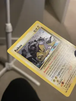 Pokemon TCG Raikou Neo Revelation Holo Card 13/64 Unlimited Rare - Image 2