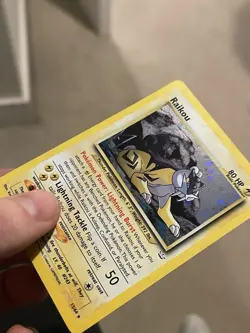 Pokemon TCG Raikou Neo Revelation Holo Card 13/64 Unlimited Rare - Image 5