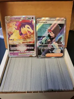 420 Pokemon Cards Random Bulk Lot C/UC & Two EX, IR, or SIR - Image 3