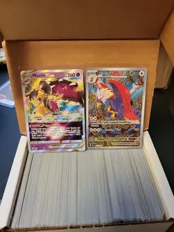 420 Pokemon Cards Random Bulk Lot C/UC & Two EX, IR, or SIR - Image 5
