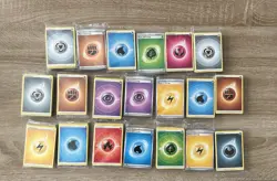 Pokemon TCG Bulk Energy Cards Lot - 20 Sealed Packs - All Types Included - Image 1