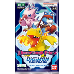 Digimon Card Game [BT11] Dimensional Phase Booster Pack - Image 1