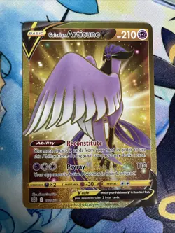 Galarian Articuno V (Secret) 181/172 Swsh09: Brilliant Stars Holo Pokemon Card - Image 1