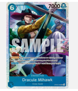 Dracule Mihawk OP09-048 SR, foil, One Piece card ft. Crocodile & Buggy tag zoro - Image 2